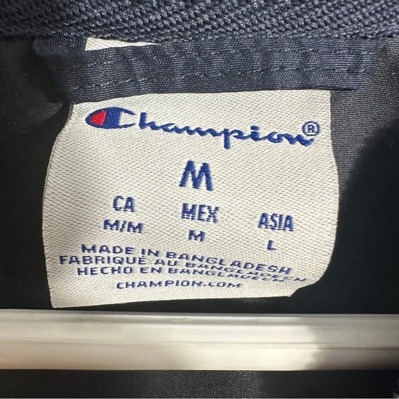 Syracuse Univ. sz M 1/4 zip windbreaker, unlined, hooded, collegiate, layer - Picture 3 of 10